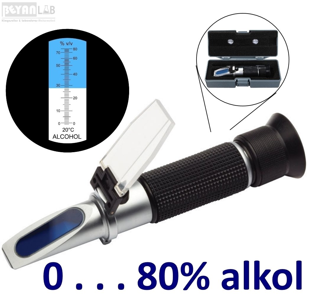 Refractometer Atc Alcohol Refractometer 0. . . 80% v / v