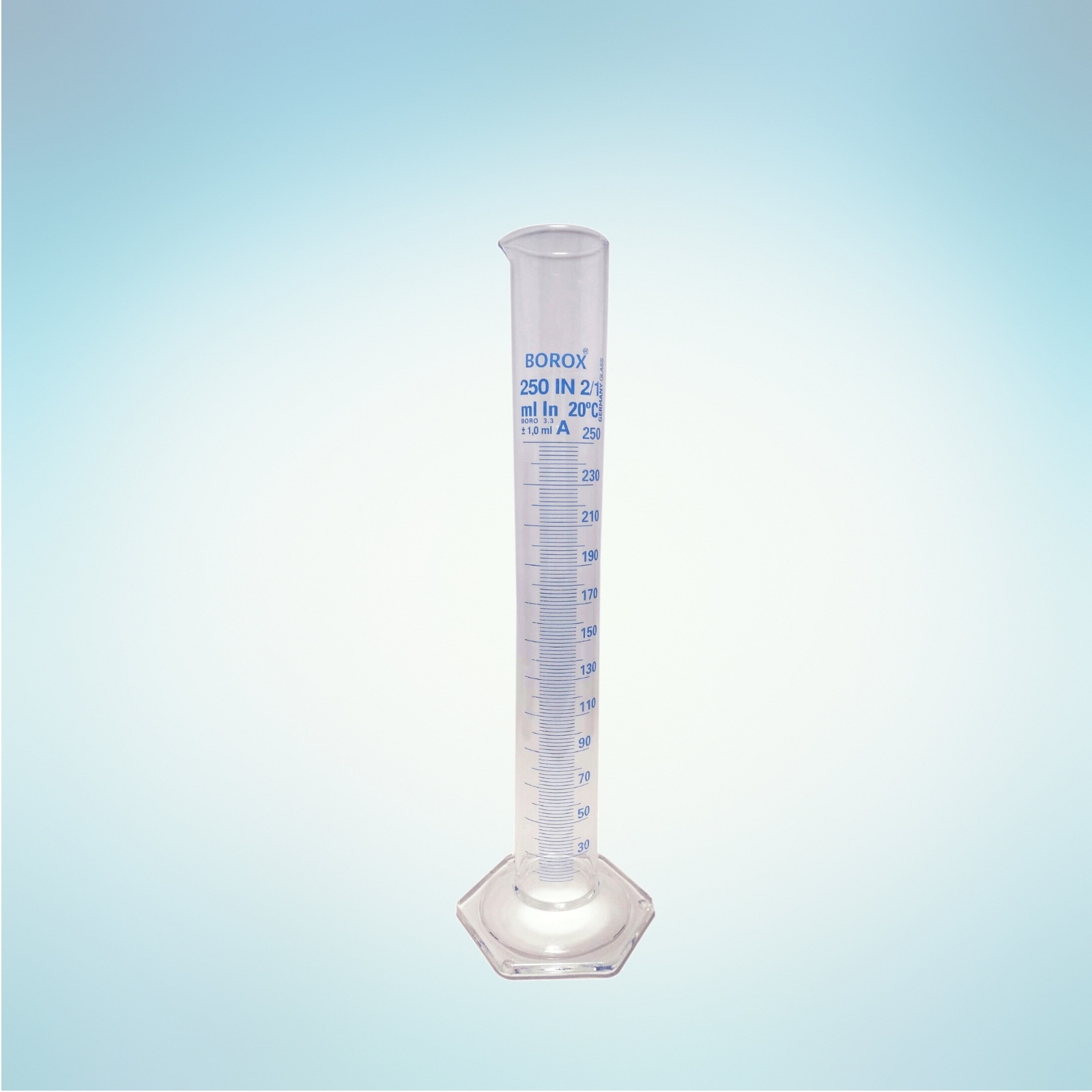 مقاييس مدرجة زجاجية نمط A