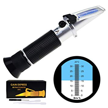 Refractometer Atc032 0-32 Brix Gauge Refractometer Atc032 0-32 Brix Gauge